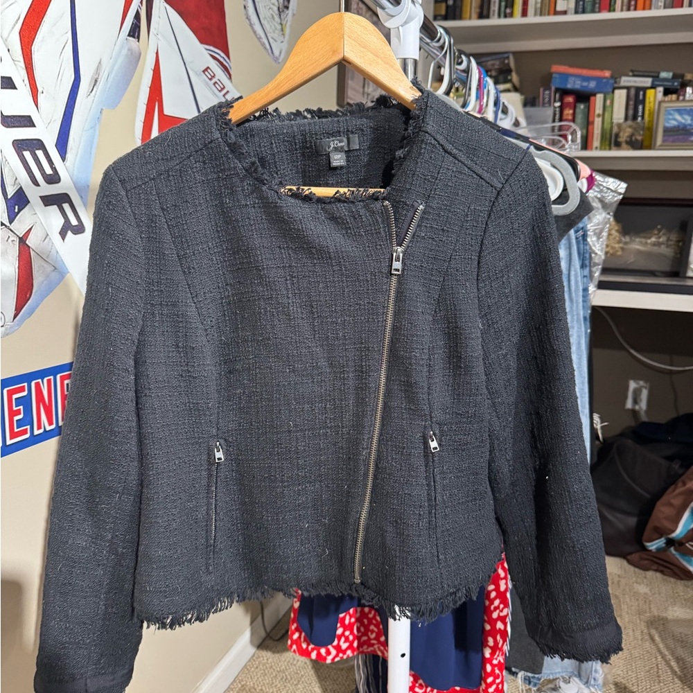 J. Crew Women's Navy Blazer